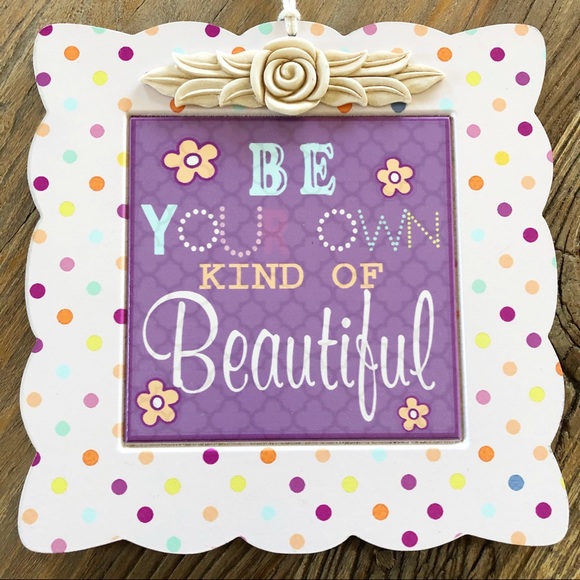 Purple Inspirational Sign Home Decor - Picture 2 of 7